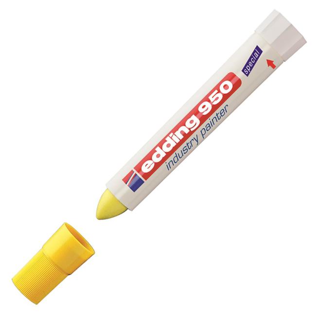 [ED095005] Industrial wax marker edding 950 yellow