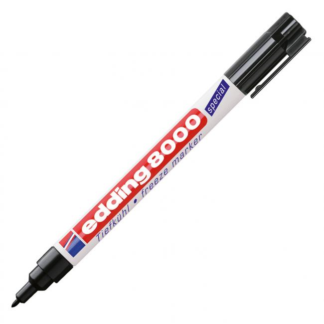 [ED800001] Freeze edding 8000 marker black