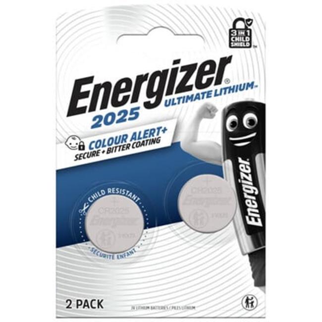 Energizer CR2025 Color Alert gombíková batéria 2 ks