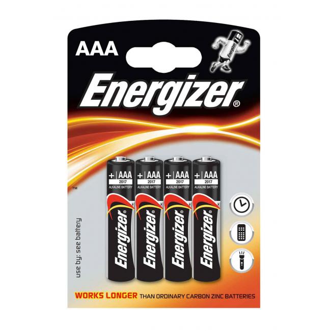 Energizer micropencil battery Alkaline Power AAA-LR03/4 pcs