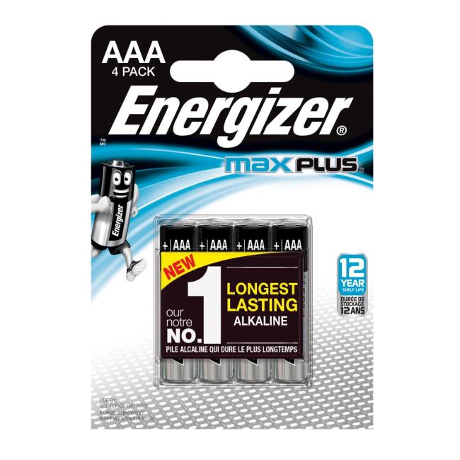 Batéria Energizer mikroceruzka Max Plus LR03/4 ks