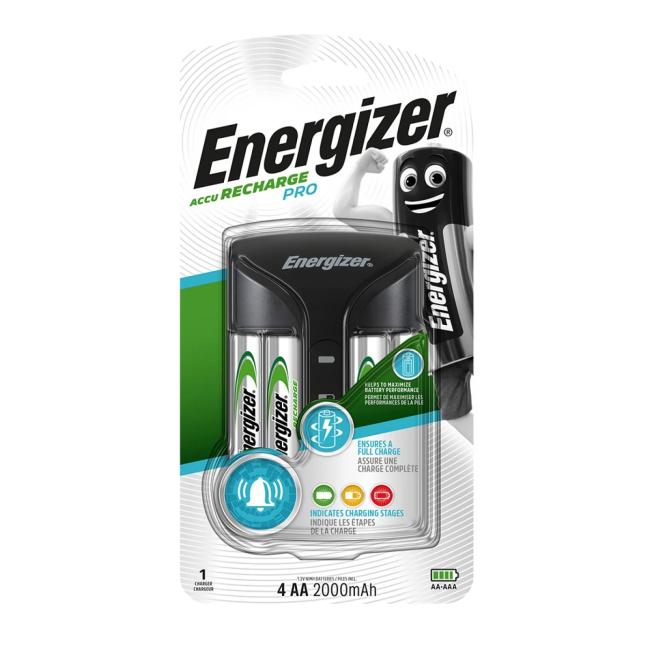 Nabíjačka Energizer Pro nabíjačka 4xAA2000mAh