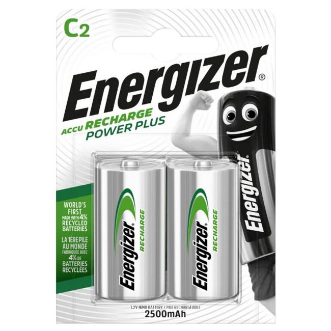 [EN635674] Battery Energizer small monocell rechargeable 2500 mAh HR14 / 2 pcs