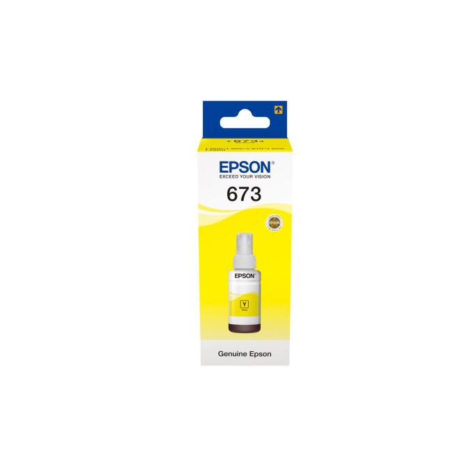 Ink cartridge Epson C13T67344A yellow for L800/L805/L850/L1800 (70 ml)