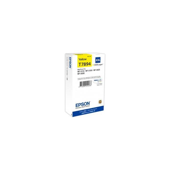 Ink cartridge Epson C13T789440 yellow XXL for WF-5620/5690/5190/5000 (4,000 pages)