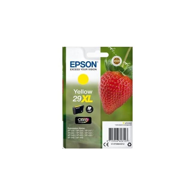 Atramentová kazeta Epson C13T29944012 T29XL žltá pre Exp. Home XP-235/332/335/432/435 (6,4 ml)