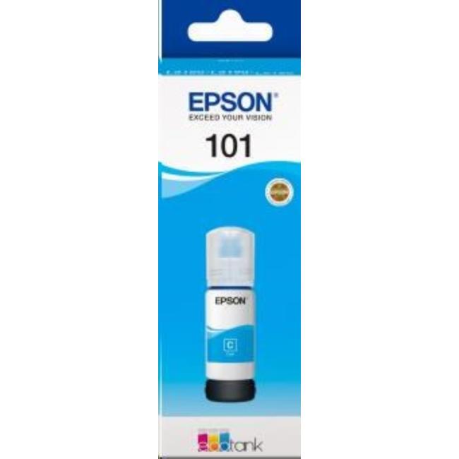 Atramentová kazeta Epson ecoTANK 101 azúrová C13T03V24A pre L4150/4160/6160/6170 (6 000 strán)