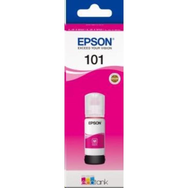 Atramentová kazeta Epson ecoTANK 101 purpurová C13T03V34A pre L4150/4160/6160/6170 (6 000 strán)
