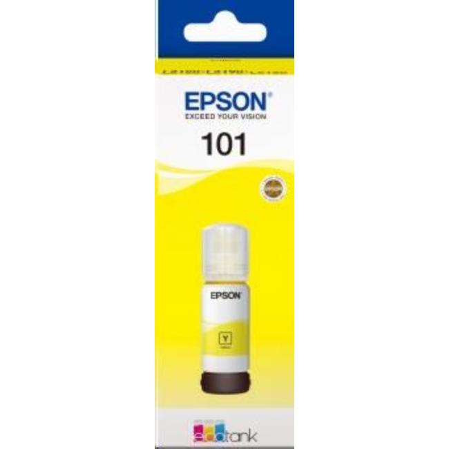 Atramentová kazeta Epson ecoTANK 101 žltá C13T03V44A pre L4150/4160/6160/6170 (6 000 strán)
