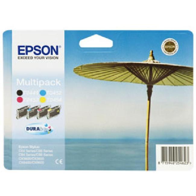 Atramentová kazeta Epson T04454010A CMYK multipack pre S C64/C84/CX3650