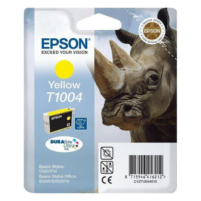 Ink cartridge Epson C13T10044010 yellow for SO B40W/BX600FW/BX610FW/BX310 (910 pages)