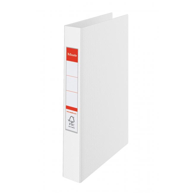2-ring binder Esselte all-plastic 4.2 cm VIVIDA white