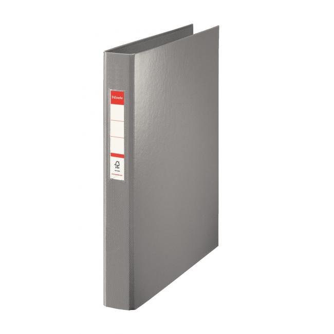 4-ring binder Esselte all-plastic 4.2 cm VIVIDA gray