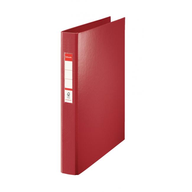 [ES014464] 4-ring binder Esselte all-plastic 4.2 cm VIVIDA burgundy