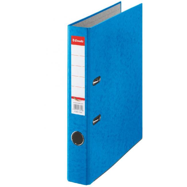 Esselte Rainbow 5cm blue lever folder