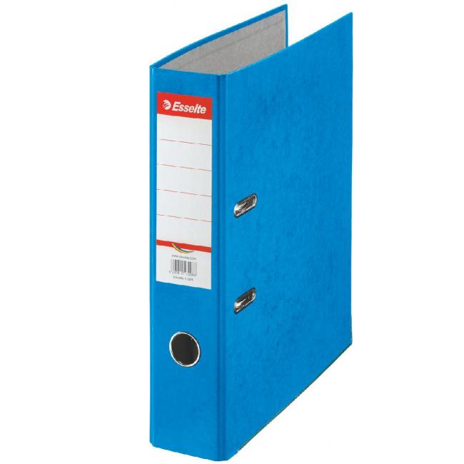 Esselte Rainbow 7.5cm blue lever folder