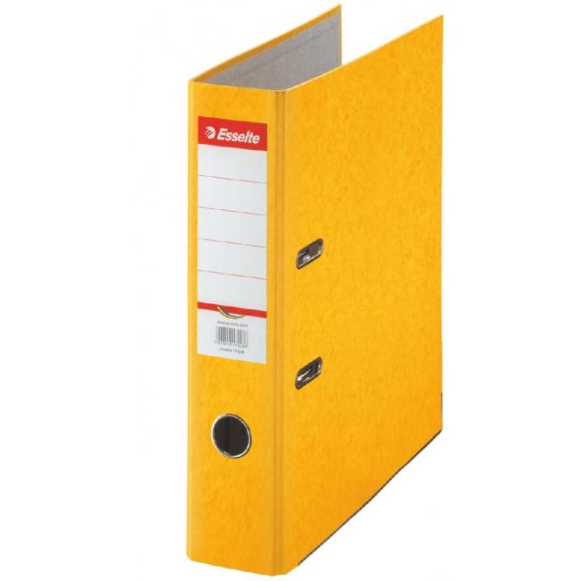 Esselte Rainbow lever folder 7.5 cm yellow