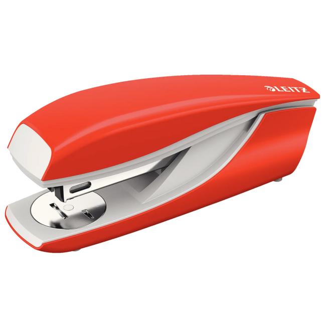 Stapler Leitz NeXXt 5502 WOW light red