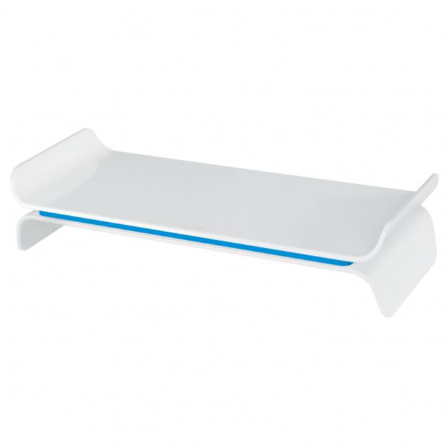 Leitz WOW blue monitor stand