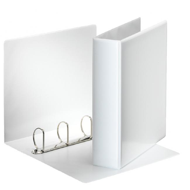 Presentation folder Esselte 7.7 cm 4D-ring white