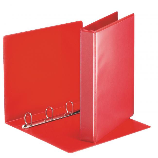 Presentation binder Esselte 5.1cm 4D-ring red