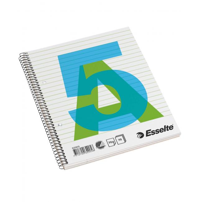 Block College Esselte A5 70 sheets ruled