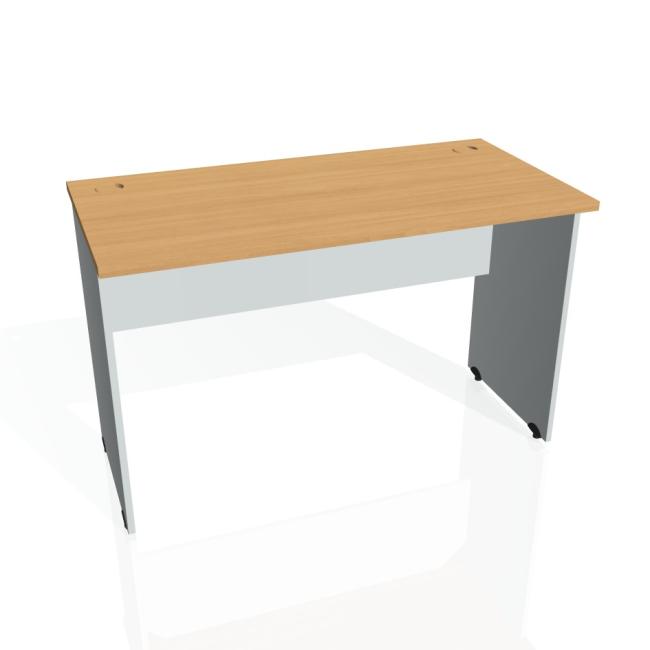 Gate desk, 120x75.5x60 cm, beech/grey