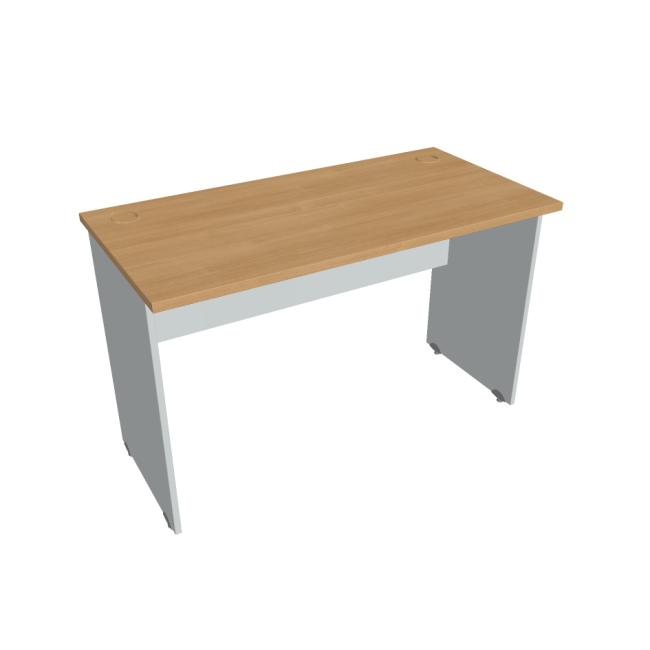 Gate desk, 120x75.5x60 cm, oak/grey