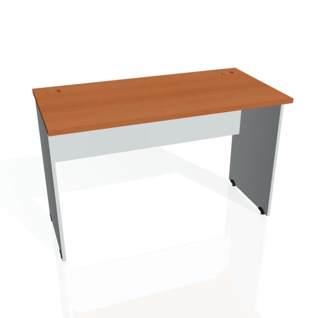 Gate desk, 120x75.5x60 cm, cherry/grey
