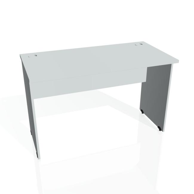 Gate desk, 120x75.5x60 cm, grey/grey