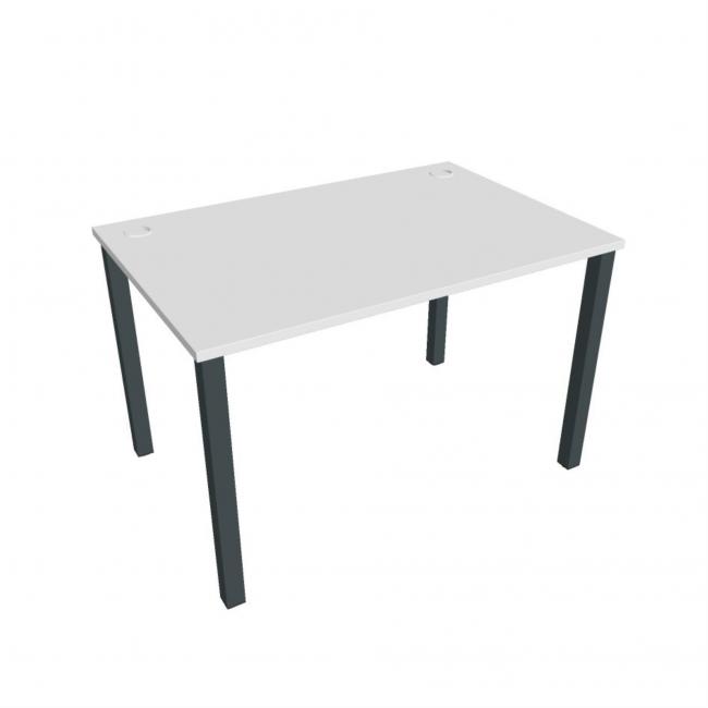 [ON120091] Uni work table, 120x75.5x80 cm, white/black