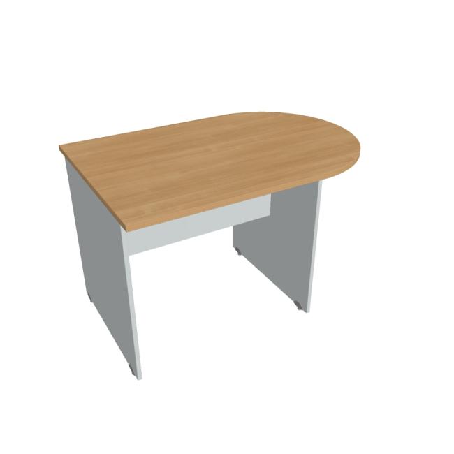 [ON120148] Additional Gate table, 120x75.5x80 cm, oak/grey