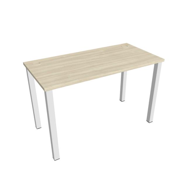 [ON120213] Uni pracovný stôl, 120x75,5x60 cm, agát/biela