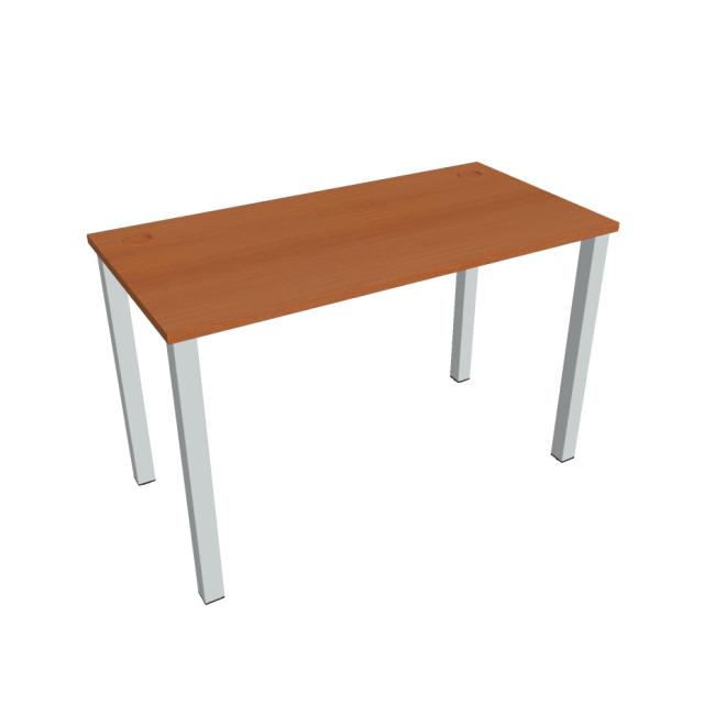 Uni work table, 120x75.5x60 cm, cherry/grey