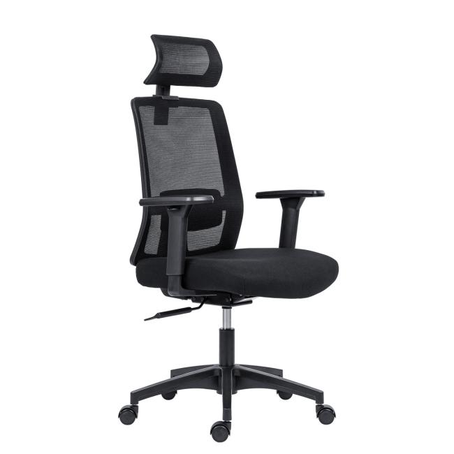 Delfo office chair, black