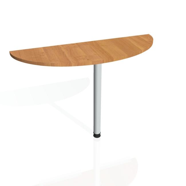 Additional Gate table, 120x75.5x40 cm, alder/metal