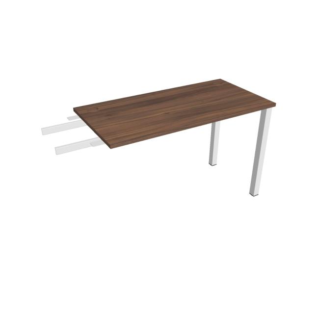 [ON120373] Work table Uni, chain, 120x75.5x60 cm, walnut/white