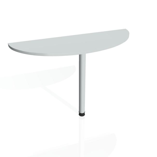 [ON120389] Prídavný stolík Brána, 120x75,5x40 cm, sivá/kov