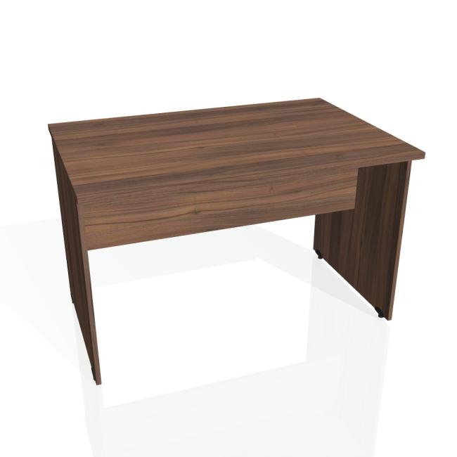 Gate meeting table, 120x75.5x80 cm, walnut/walnut