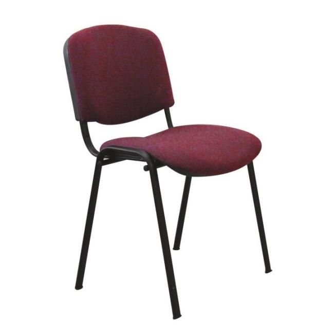 [AN106007] Meeting chair Taurus TN burgundy BN16 - frame black