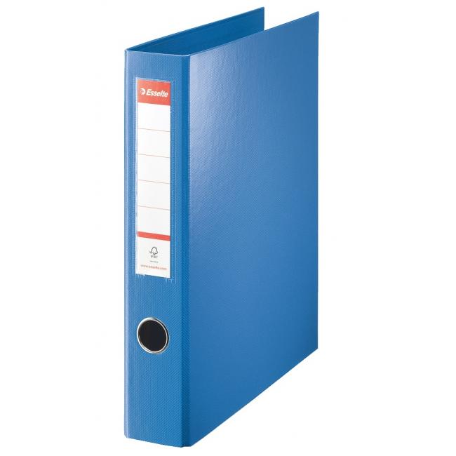 4-ring binder Esselte all-plastic 5.8 cm VIVIDA blue