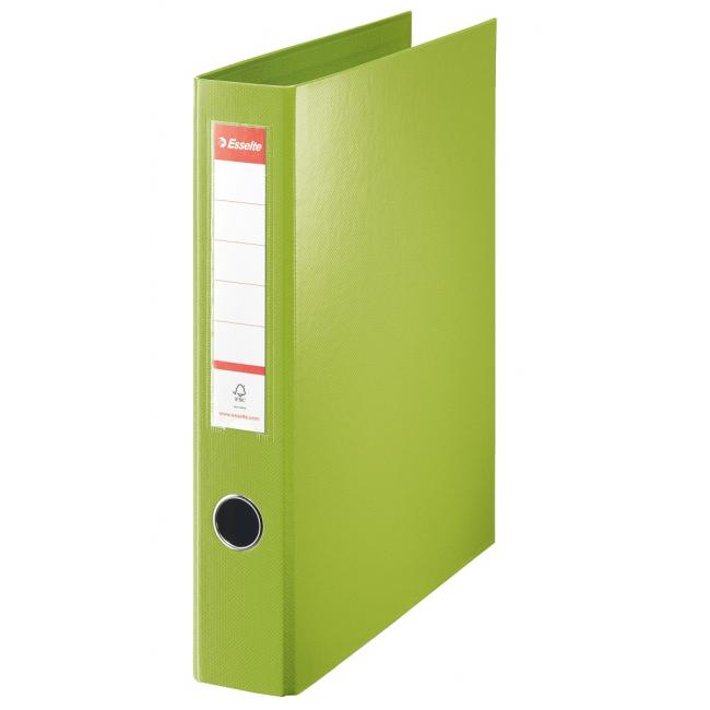 4-ring binder Esselte all-plastic 5.8cm VIVIDA green