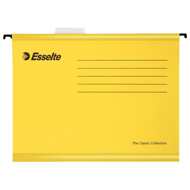[ES090314] Hanging case Esselte Classic yellow