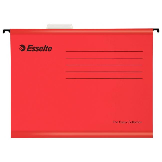 [ES090316] Hanging case Esselte Classic red