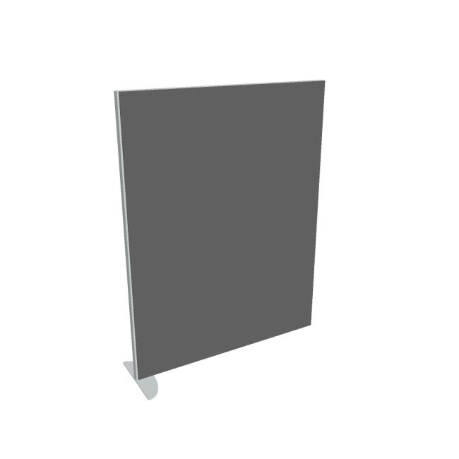 Partition screen Acoustic, 120x156.5 cm, light gray