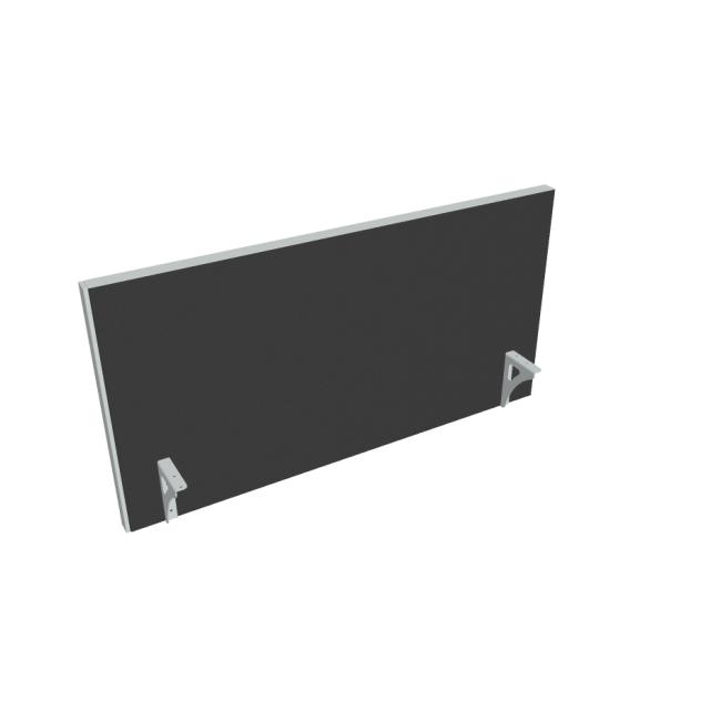 Akustik table edge screen, 120 cm, anthracite