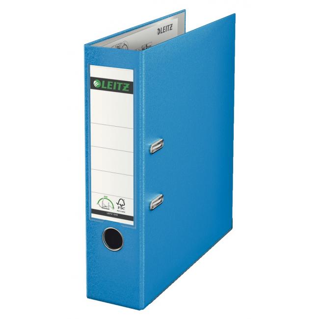Lever filer Leitz 180° 8cm light blue