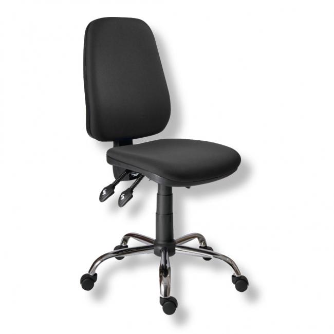 Office chair 1140 ASYN C chrome/black D02