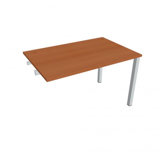 Work table Uni k pozdź. chain, 120x75.5x80 cm, cherry/grey