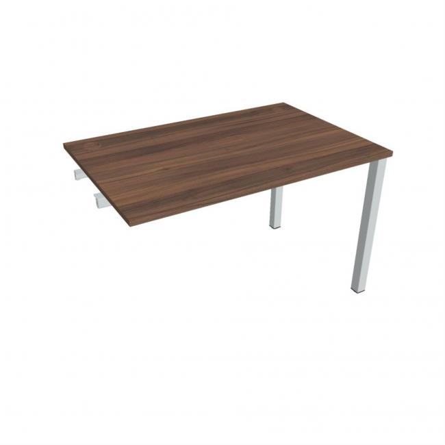 [ON121572] Work table Uni k pozdź. chain, 120x75.5x80 cm, walnut/grey
